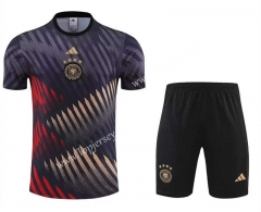 2023-2024 Germany Red&Black Thailand Soccer Uniform-0299