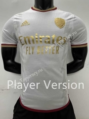 Player Version 2023-2024 Special Version Arsenal White&Gold Thailand Soccer Jersey AAA-2016