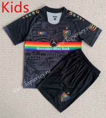 2023-2024 Special Version VfB Stuttgart Black Kids/Youth Soccer Uniform-AY