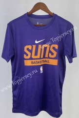 Phoenix Suns Purple NBA Cotton T-shirt-311