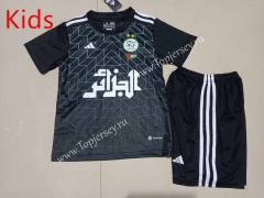 2023-2024 Algeria Black Kid/Youth Soccer Uniform-507