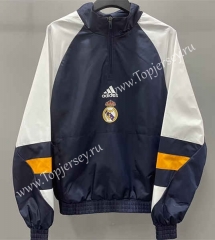 2023-2024 Real Madrid Royal Blue Thailand Trench Coats-LH