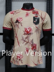 Player Version 2023-2024 Special Version Japan Beige Thailand Soccer Jersey AAA-888