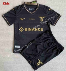 10th anniversary Commemorative Version Lazio Black Kid/Youth Soccer Uniform-AY
