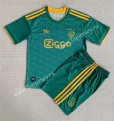 2023-2024 Concept Version Ajax Green Soccer Uniform-AY