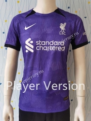 Player Version 2023-2024 Liverpool Purple Thailand Soccer Jersey AAA-807