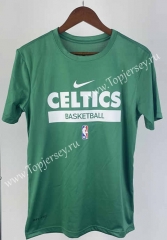 Boston Celtics Green NBA Cotton T-shirt-311