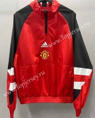 2023-2024 Manchester United Red Thailand Trench Coats-LH