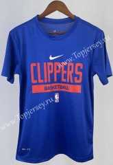Los Angeles Clippers Blue NBA Cotton T-shirt-311