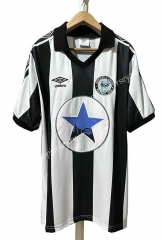 Retro Version 80-82 Newcastle United Home Black&White Thailand Soccer Jersey AAA-7505