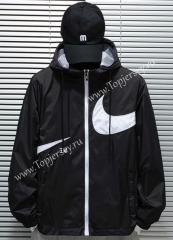 Nike Black Trench Coats-LH
