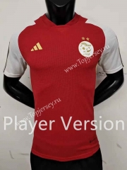 Player Version 2023-2024 Algeria Red Thailand Soccer Jersey AAA-9926