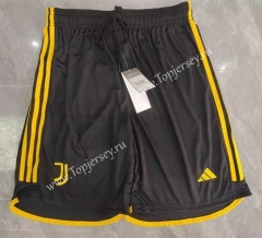 2023-2024 Juventus Home Black Thailand Soccer Shorts-6794