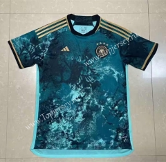 (S-4XL) 2023-2024 Germany Away Green Thailand Soccer Jersey AAA-818
