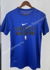 Dallas Mavericks Blue NBA Cotton T-shirt-311