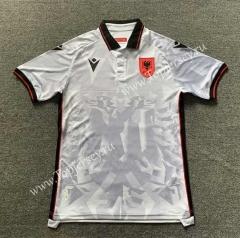2023-2024 Albania Away White Thailand Soccer Jersey AAA-512
