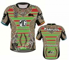 2023-2024 Native Version South Sydney Rabbitohs Colorful Thailand Rugby Jersey