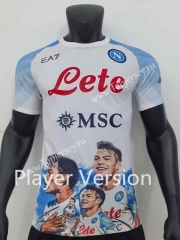 Player Version 2023-2024 Special Version Napoli White Thailand Soccer Jersey AAA
