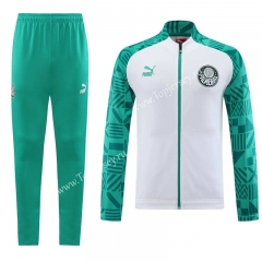 2023-2024 SE Palmeiras White Thailand Soccer Jacket Uniform -LH