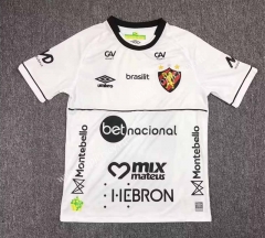 With Sponsor version 2023-2024 Sport Recife Away White Thailand Soccer Jersey AAA-417