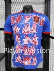 Player Version 2023-2024 Anime Version Japan Blue Thailand Soccer Jersey AAA-888