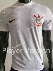 Player Version 2023-2024 Corinthians Home White Thailand Soccer Jersey AAA-518