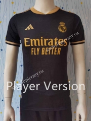 Player Version 2023-2024 Special Version Real Madrid Black&Gold Thailand Soccer Jersey AAA-807