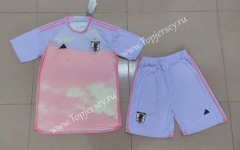 2023-2024 Japan Away Pink Soccer Uniform-718