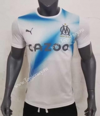 2023-2024 Commemorative Version Olympique de Marseille White Thailand Soccer Jersey AAA-416