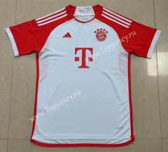 (S-4XL) 2023-2024 Bayern München Home White Thailand Soccer Jersey AAA-818