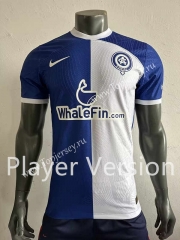 Player Version 2023-2024 Atletico Madrid Away Blue&White Thailand Soccer Jersey AAA-518