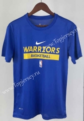 Golden State Warriors Blue NBA Cotton T-shirt-311