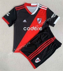 2023-2024 CA River Plate 2nd Away Black Soccer Uniform-AY
