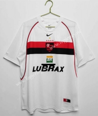 Retro Version 2000 Flamengo Away White Thailand Soccer Jersey AAA-C1046