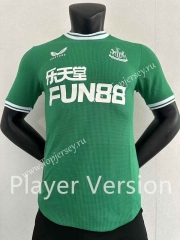 Player Version 2023-2024 Newcastle United Away Green Thailand Soccer Jersey AAA-6886