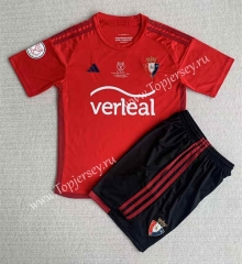 2023-2024 Final Version CA Osasuna Red Soccer Uniform-AY