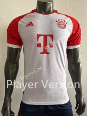 Player Version Correct Version 2023-2024 Bayern München Home White Thailand Soccer Jersey AAA-518