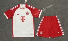 2023-2024 Bayern München White Soccer Uniform-3454