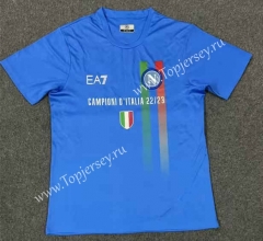 2023-2024 Special Version Napoli Blue Thailand Soccer Jersey AAA
