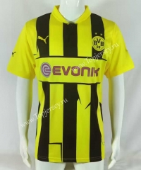 Retro Version 12-13 Borussia Dortmund Home Yellow Thailand Soccer Jersey AAA-503