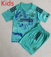 2023-2024 Special Version Los Angeles Galaxy Green Kids/Youth Soccer Uniform-AY
