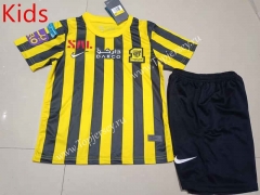 2023-2024 Al Ittihad Saudi Home Yellow&Black Kid/Youth Soccer Uniform-507