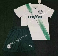 2023-2024 Palmeiras Away White Soccer Uniform-3454