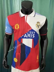 2023-2024 Joint Version Real Madrid Red&White&Blue Thailand Soccer Jersey AAA-305