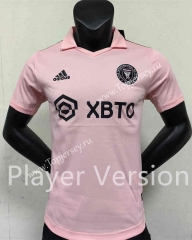 Player Version 2023-2024 Inter Miami CF Home Pink Thailand Soccer Jersey AAA-888
