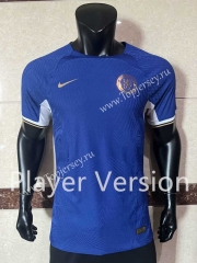 Player Version 2023-2024 Chelsea Home Blue Thailand Soccer Jersey AAA-4691