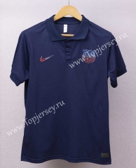 2023-2024 Barcelona Royal Blue Thailand Polo Shirt-2044