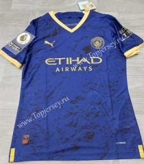2023-2024 Special Version Manchester City Royal Blue Thailand Soccer Jersey AAA