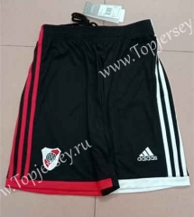 2023-2024 River Plate 2nd Away Black Thailand Soccer Shorts-2886