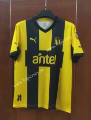 2023-2024 CA Peñarol Home Yellow&Black Thailand Soccer Jersey AAA-7T